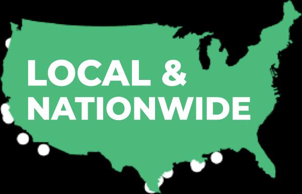 Local Stores or Nationwide Shipping