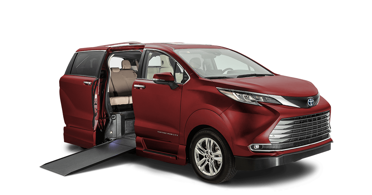 Toyota wheelchair accessible van