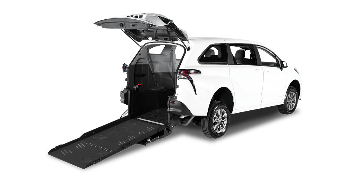 Rear Entry wheelchair accessible van
