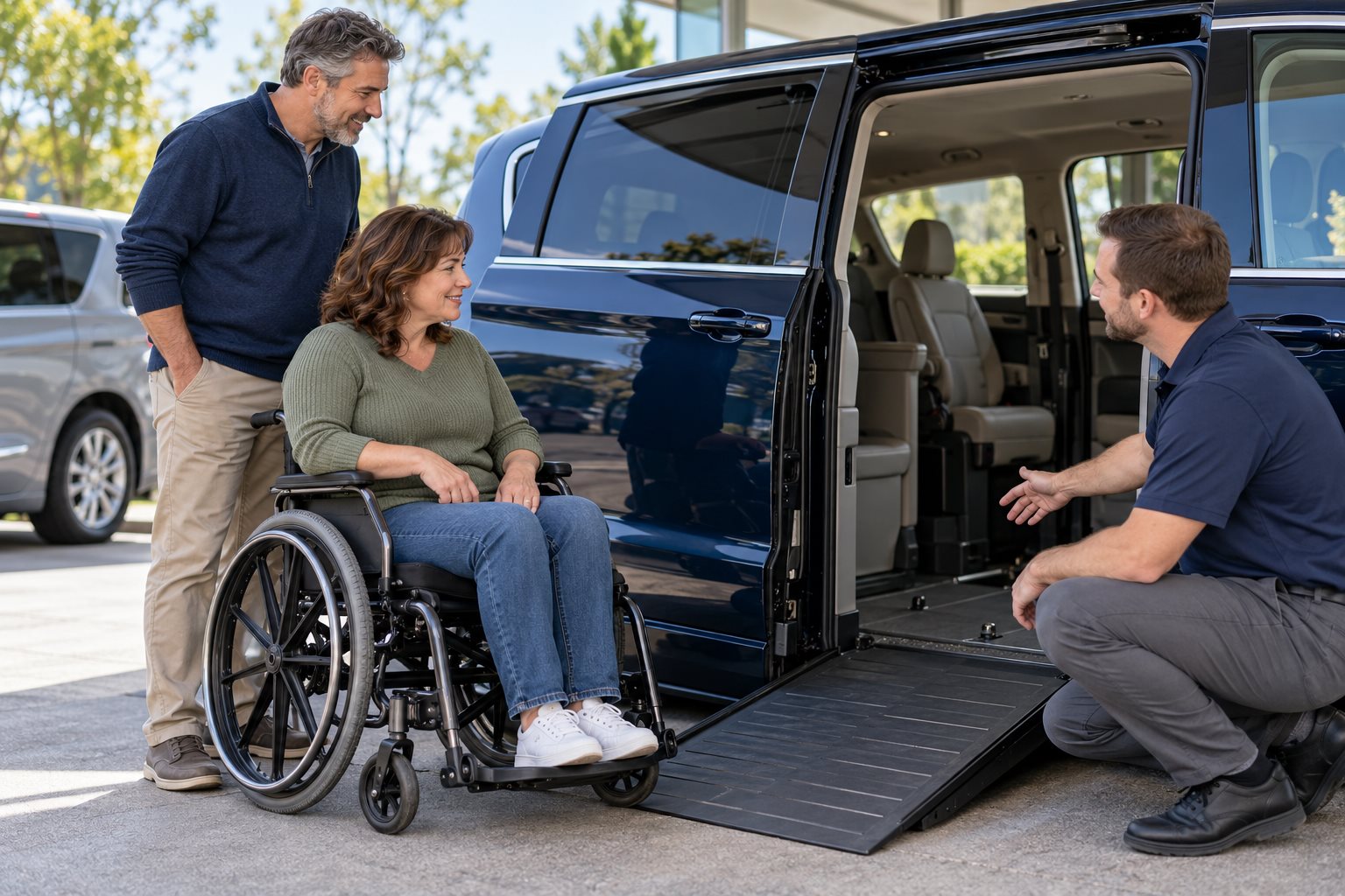 Personal guidance choosing a wheelchair accessible van