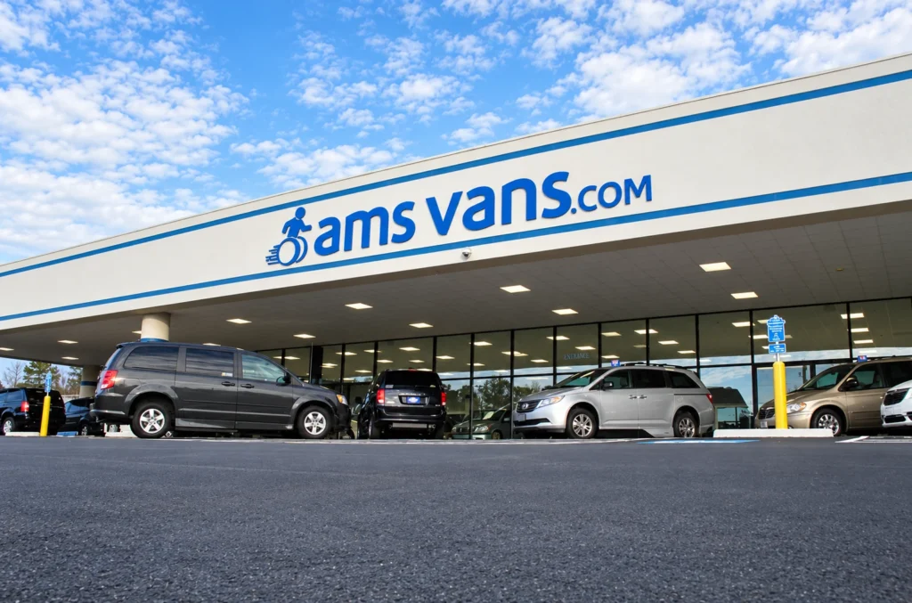 AMS Vans Atlanta dealership exterior
